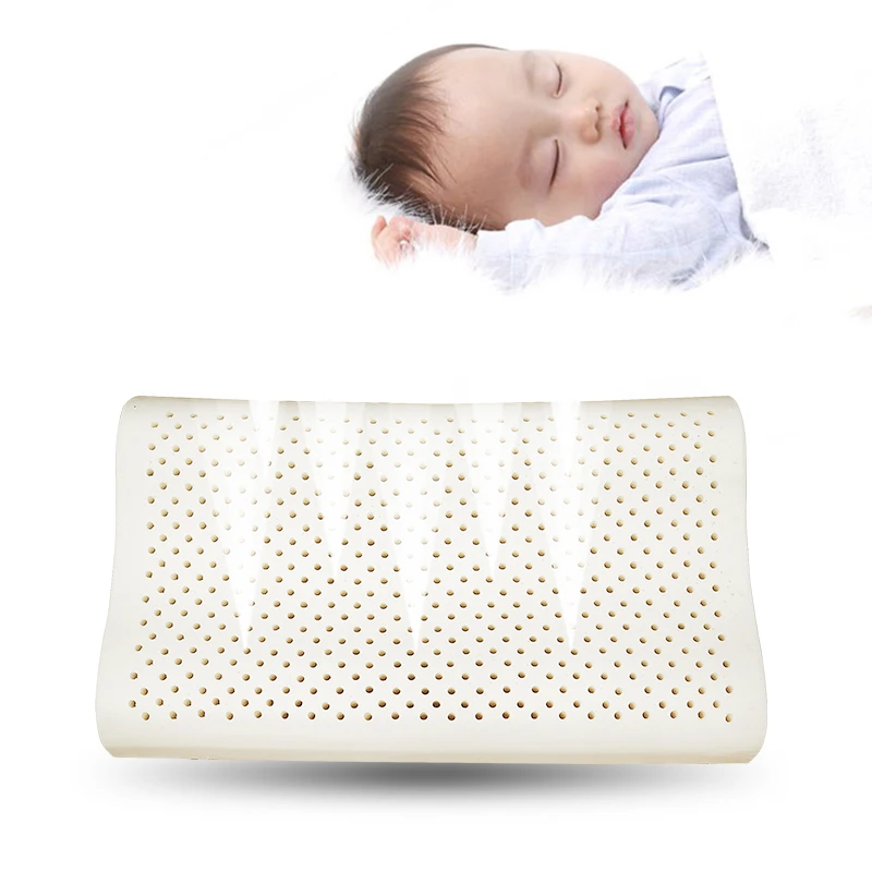 Imported natural latex pillow cervical children baby Latex Pillow