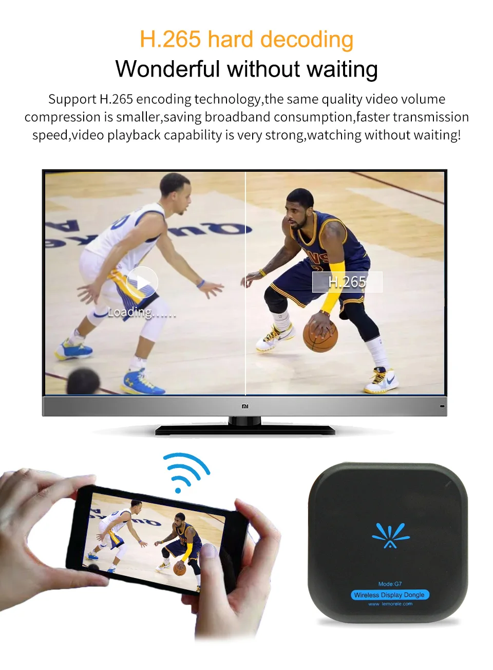 ТВ-стик Mirascreen G7 5 ГГц высокоскоростной WiFi Дисплей приемник для ТВ-тюнера anycast Miracast Airplay DLNA для Apple Android tv t2