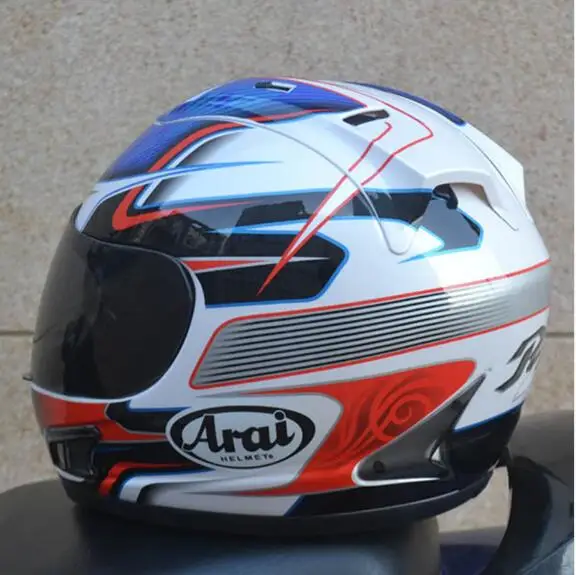 Мотоциклетный шлем полный ARAI мотоциклетный ECE Синий Бесплатная доставка |