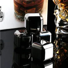 1 шт. камни для виски из нержавеющей стали многоразовые кубики льда виски ведро водка охладитель пива, вина бар KTV держатель охладитель инструмент