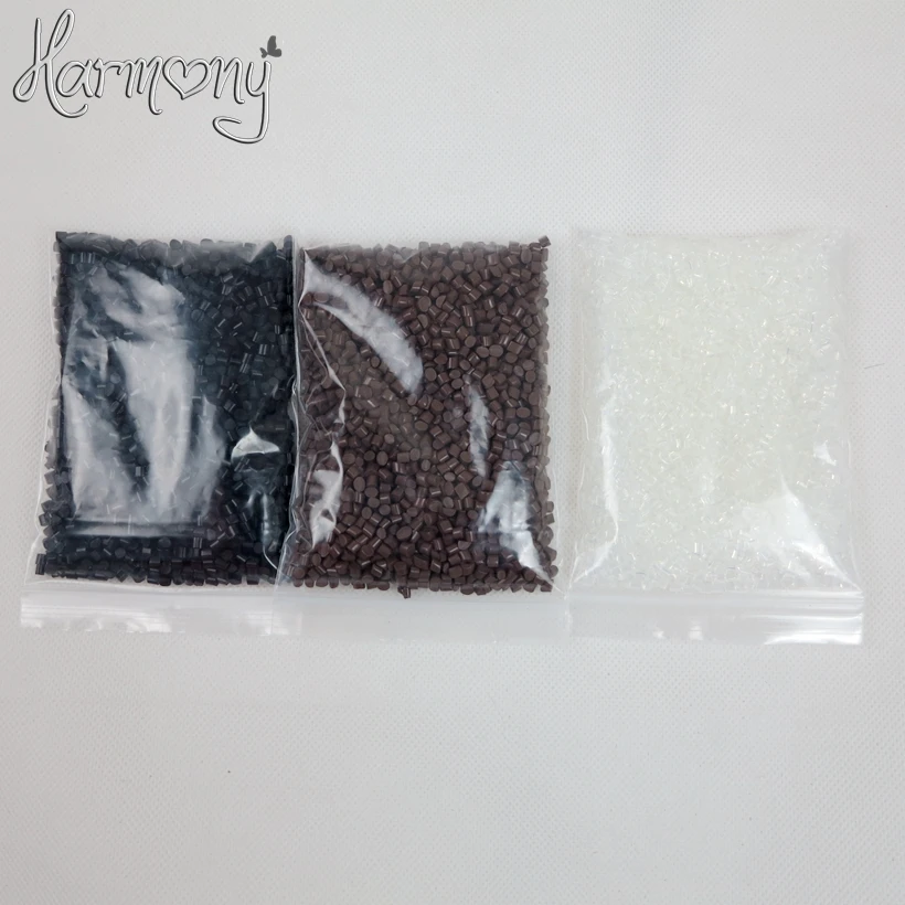 100 gram Hotmelt Italian Keratin Glue For Hair Extensions Hot Melt Glue Granule Beads High Viscosity 3 Colors Available