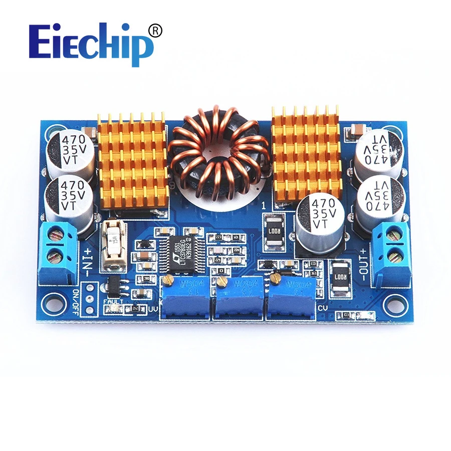 LTC3780 DC 5-32 В до 1 В-30 10A Автоматическая Step Up Вниз Регулятор зарядки Модуль |