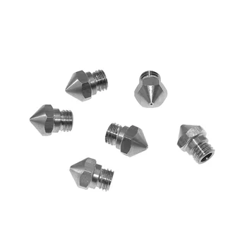 

3D Printer Parts 1pcs M7 Threaded MK10 CR8 Stainless Steel Nozzle
