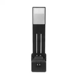 3 цвета Регулируемый USB Перезаряжаемые светодиодный свет книга со съемной Съемный зажим ночник для чтения