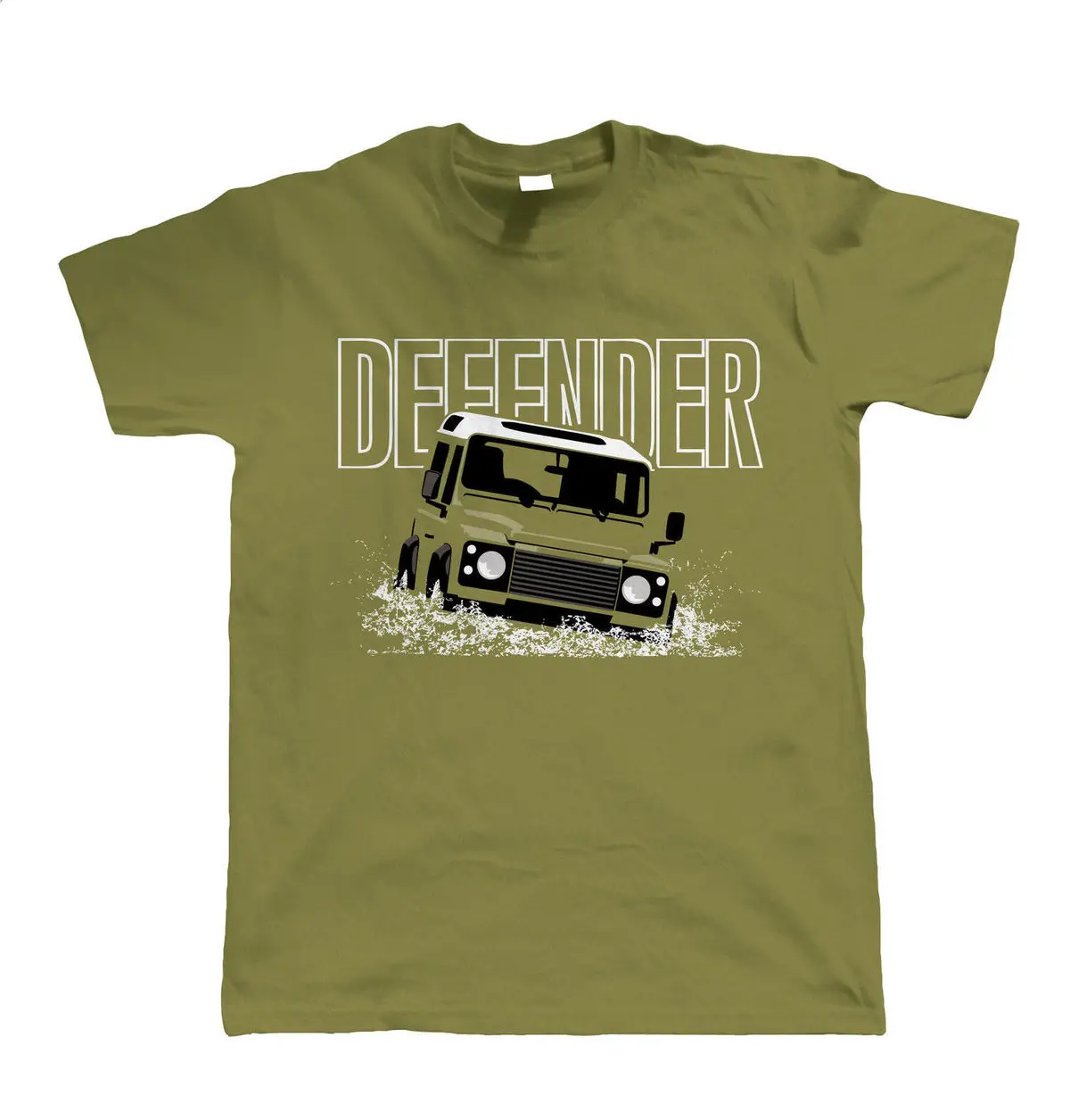 2019 Hot sale 100% cotton Defender, Mens Off Roading T Shirt, Gift for Dad Him