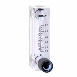 LZT-6T 0,1-1,5 LPM квадратная панель тип газ указатель расхода кислорода ротаметр расходомер LZT6T инструменты измерения потока