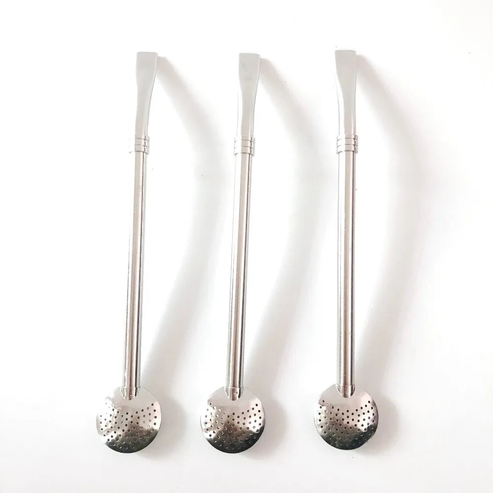 Drinking Straw Filter Handmade  Stainless Steel Yerba Mate Tea Bombilla Gourd Washable Practiacl Tea Tools2