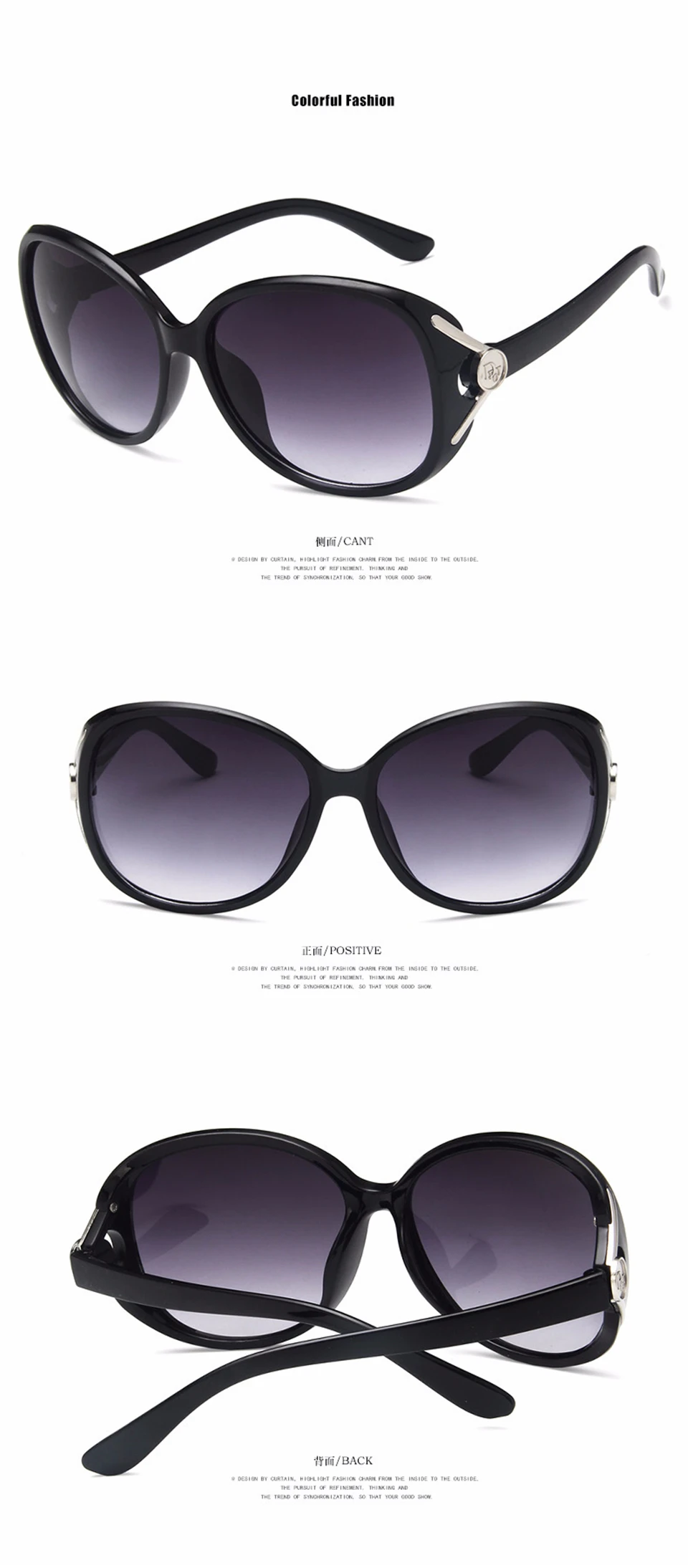 Gafas Surdimensionne Gradient lunettes De Soleil Femmes брендовые дизайнерские классические lunetes De soleil oculus retro De Soleil