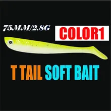 1Pcs 10 Colors Soft Rubber Bait Fishing Lures 75mm 2.8g Quality Professional Artificial Bait Bass Lures Carp Wobblers Soft Lure 2018 bearking hot fishing lure soft bait professional lure 3 15pcs 7 6cm 2 5 quality carp artificial wobblers free shipping