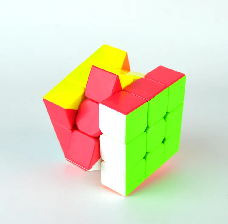 QIYI 3x3x3 5,7 см скоростная Волшебная профессиональная головоломка Neo Cubo Magico без наклеек обучающие игрушки для детей и взрослых Рождественский подарок