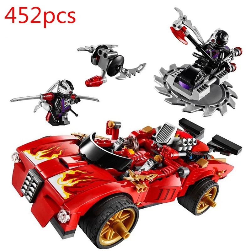 

452pcs X-1 Charger einly Temple Block Activate Interceptor Car Series LBlock Master Blocks 70727 Toys