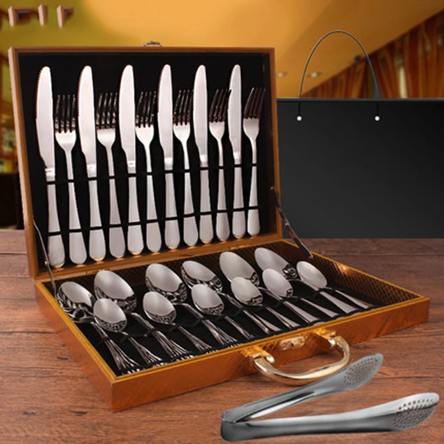 Buy Luxury Hotel Flatware Stainless Steel 24pcs Kenife