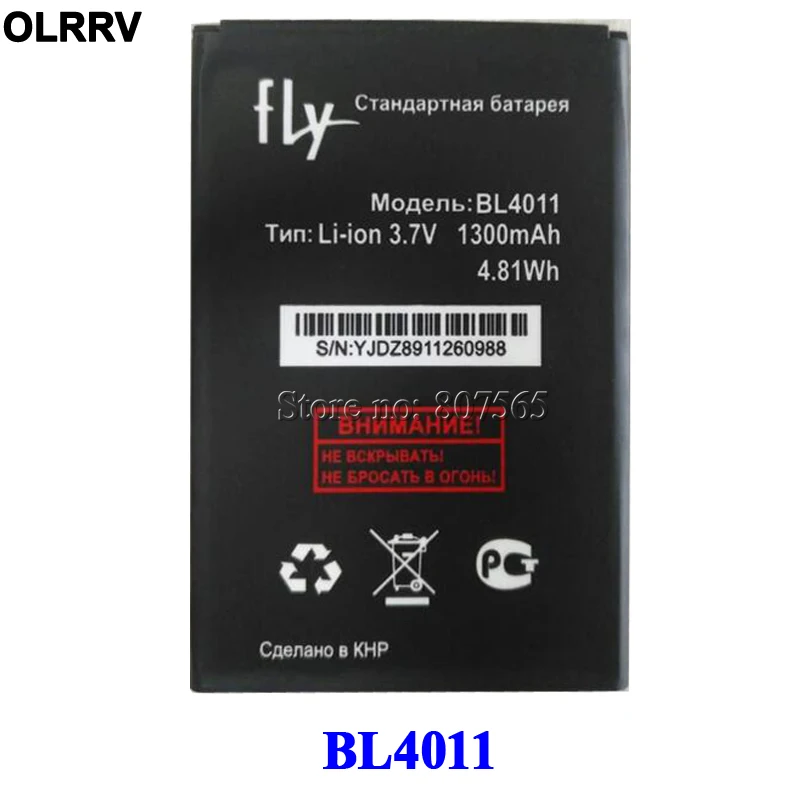 BL4011 Аккумулятор для fly IQ235 IQ 235 аккумулятор 1300 мАч|battery for|battery for flybatteries batteries |