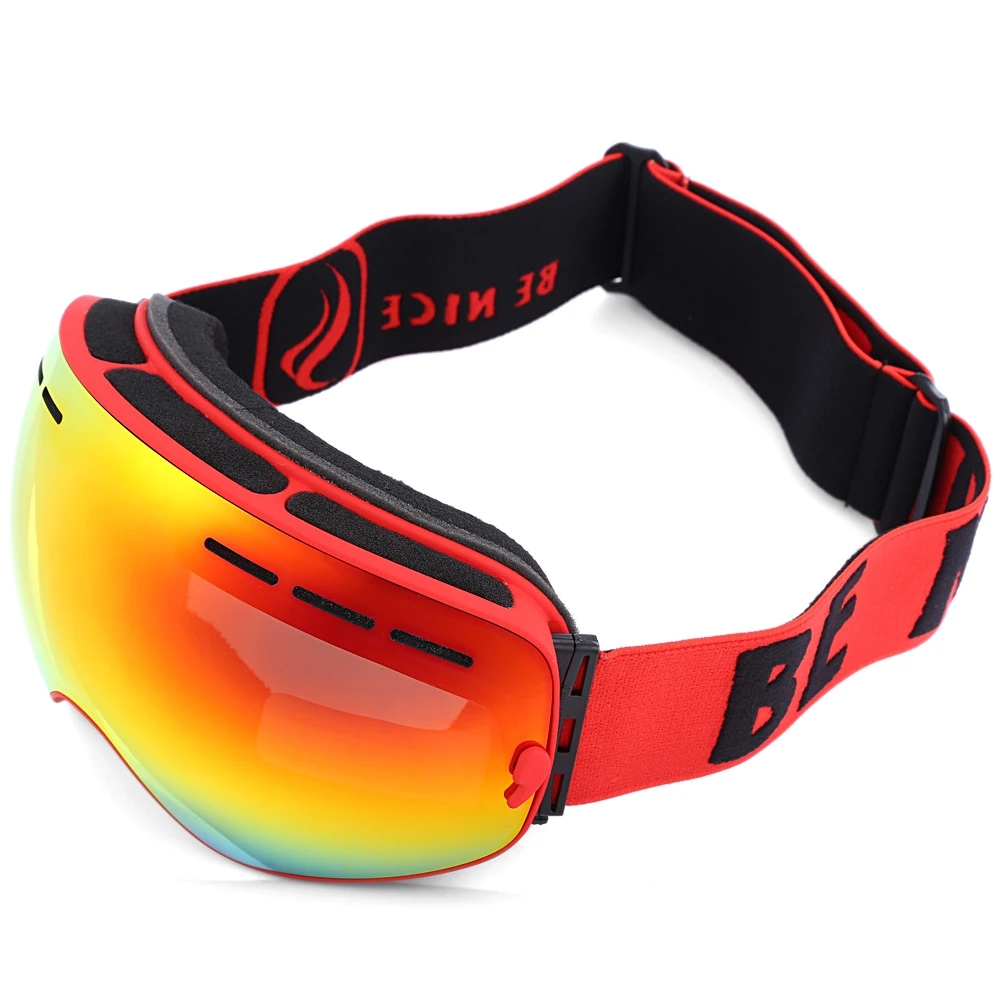 New Brand Ski Goggles Double Lens UV400 Skiing Eyewear High Quality
