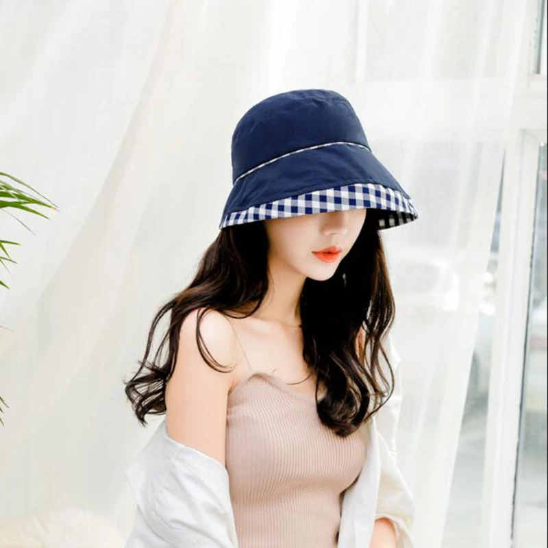 BINGYUANHAOXUAN, новинка, женские Панамы, летние хлопковые шляпы от ...