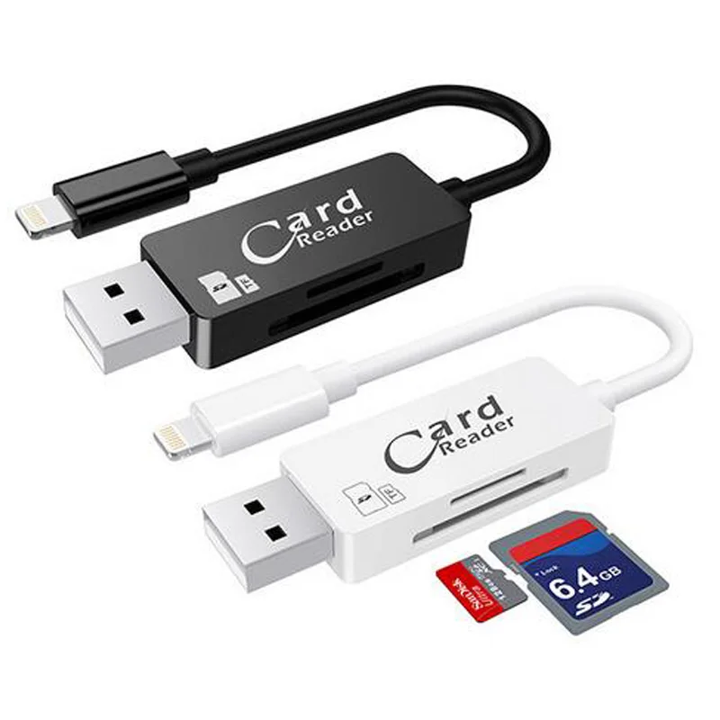 SunDigit High Quality USB2.0 Card Reader TF Micro SD Card USB Adapter