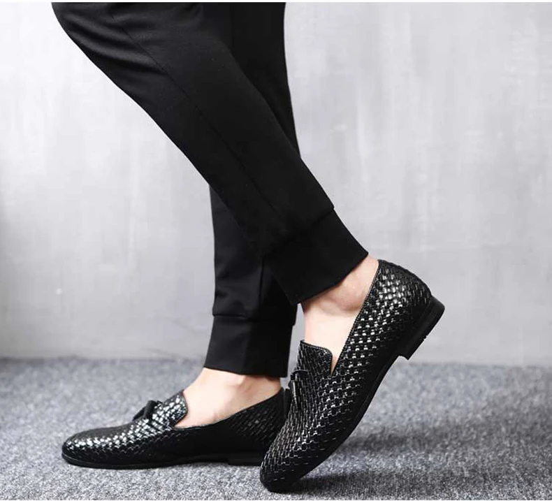 Men's Casual Shoe Mens Shoes Casual Pu Leather Mens Shoes Casual Luxury Men Loafers Moccasins Men Loafers Leather Casuals        (2)