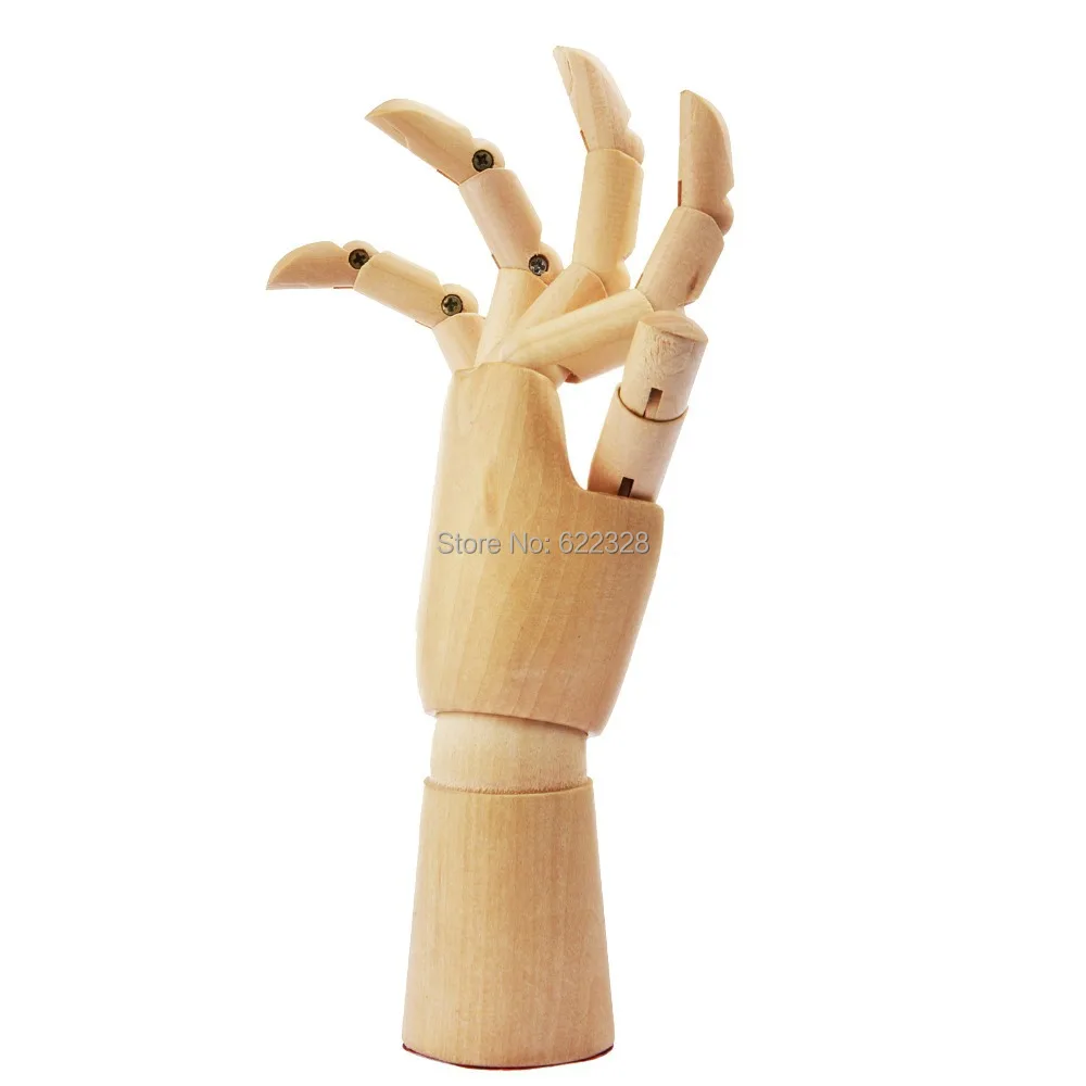 10 artist wooden hand articulated drawing child hand model manikin