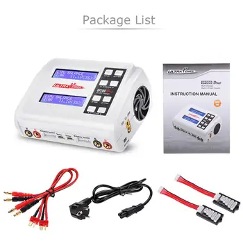 

Ultra Power UP200 200W 10A 2CH AC/DC Battery Balance Charger Discharger