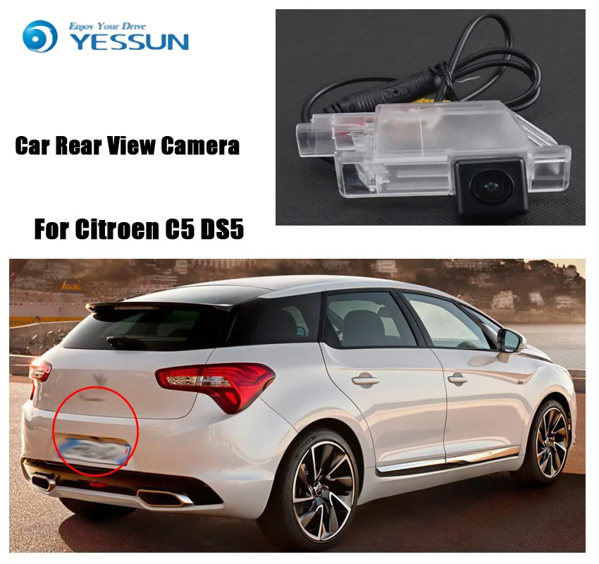 YESSUN для Citroen C5 DS5 C4 2012 2013 Автомобильная камера заднего вида парковочная