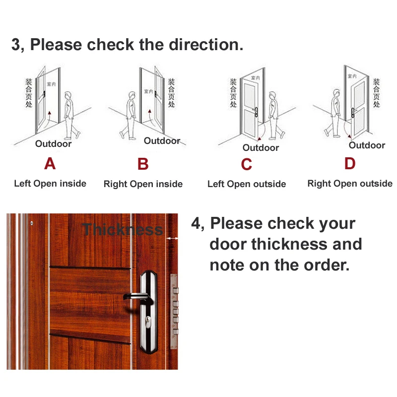 Rarelock MS532 набор дверных ручек для спальни гостиной Bathrrom без цилиндра Home Secrity аппаратные средства h