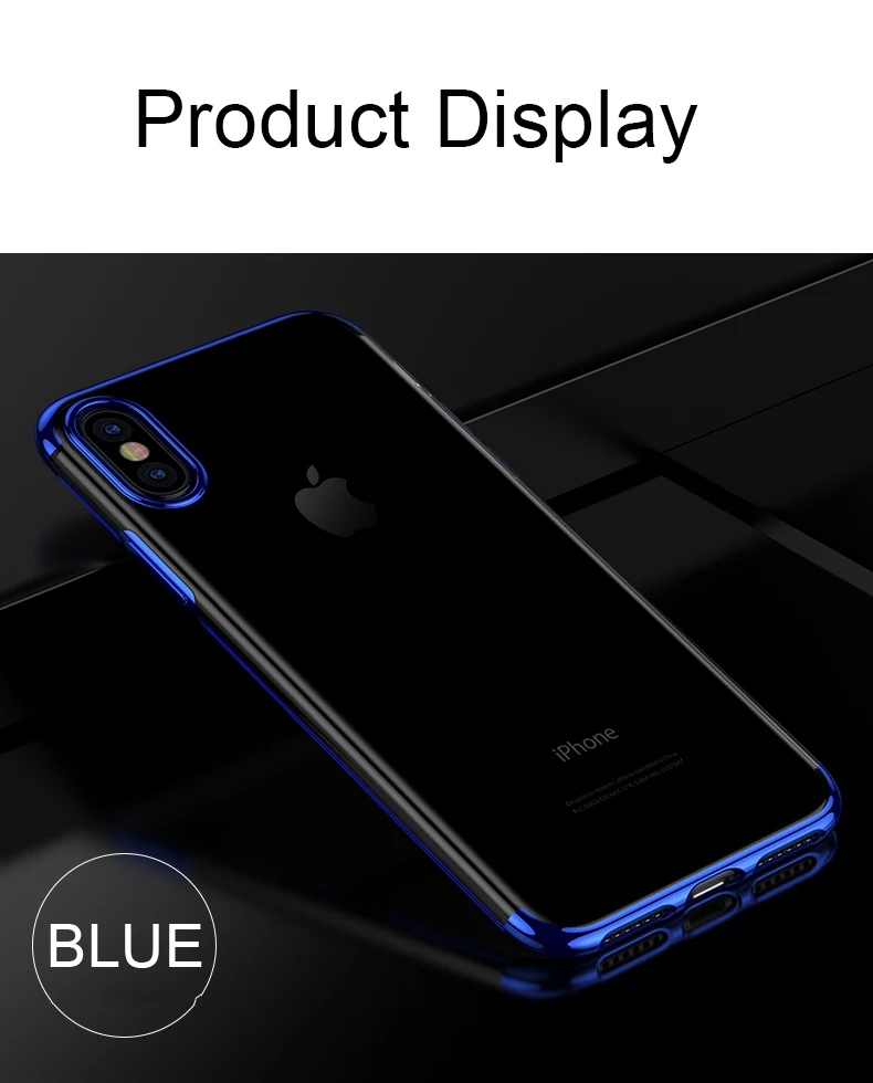 Tomkas Ultra Thin Soft TPU Case For iPhone X 8 7 Plus Case Clear Silicone Transparent Full Cover For iPhone 6 S 6S Plus Cases (32)