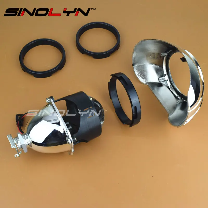 Sinoyn 2PCS Projector Lens Adapter Ring Centric Rings For Install 2 5 projector lens to 3