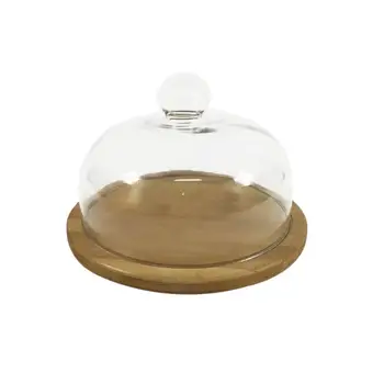 

18cm Durable Cake Cover for Cake Storage for Cupcakes or Other Desserts Transporting Cakes Pies (Cake Cover+Bottom Plate)