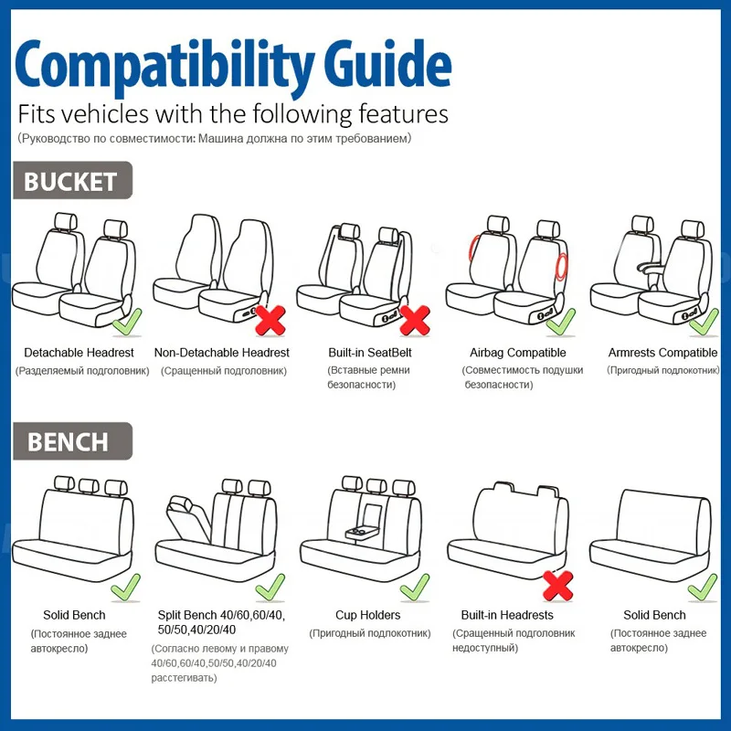 Чехол для автомобильных сидений из полиэфирной ткани, универсальные чехлы для автомобильных сидений, защита для автомобильных сидений, аксессуары для салона автомобиля