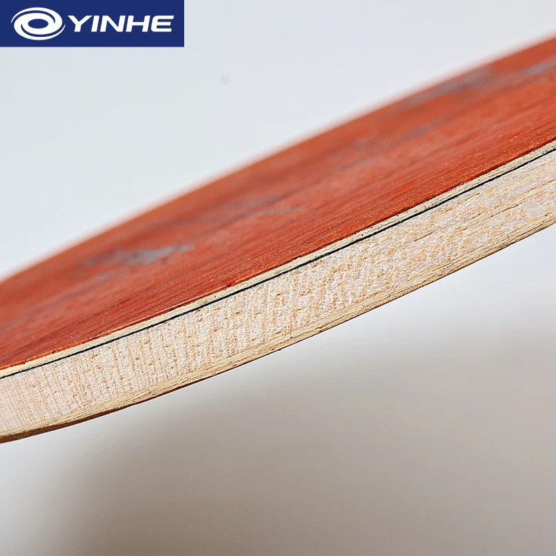 Подлинное Yinhe Galaxy T 9 Pro лезвие для настольного тенниса дерево с углеродом ракетка