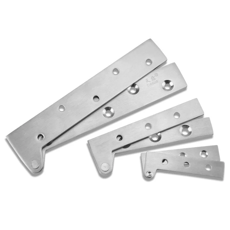 1 Pcs Set En Mouth Grinding Hinges Upper And Lower Furniture 1 Pcs Set En Mouth Grinding Hinges Upper And Lower Furniture Hardware Heaven Earth Concealed Door
