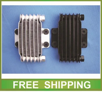 

aluminium radiator oil cooler alloy 50cc to 250cc zongshen loncin lifan horizotal engine dirt pit bike motorcycle accessories