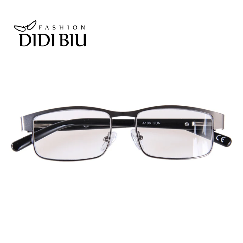 DIDI мужские очки для чтения с полной оправой, металлические оптические очки для близорукости, дальнозоркости, диоптрий 1,0 1,5 2,0 2,5 3,0 3,5 H630