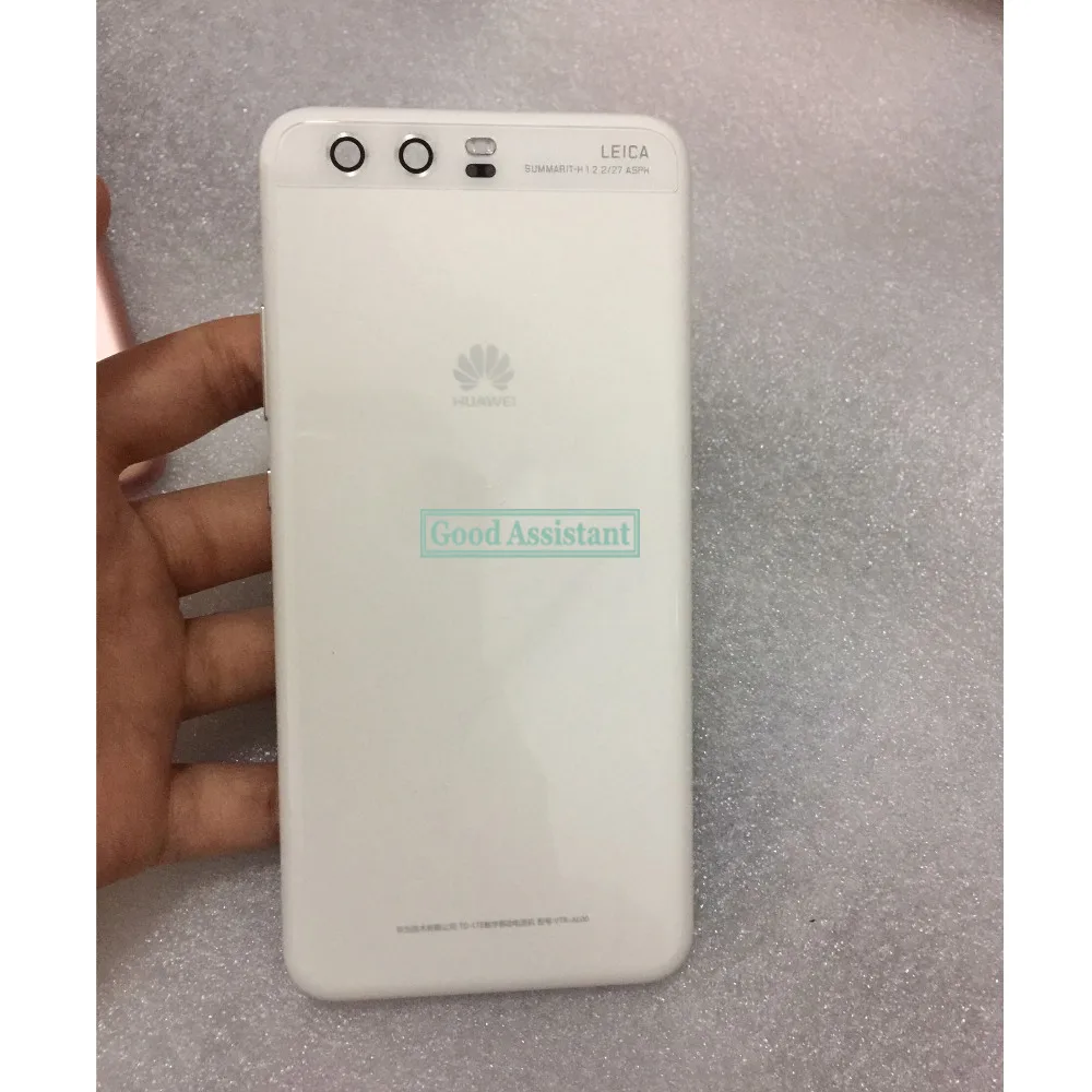 Высокое качество 5,1 дюймов для huawei P10 VTR-AL00 VTR-L09 VTR-L29 VTR-TL00 задняя Батарея крышка дверца батарейного Корпус задняя Стекло запчасти