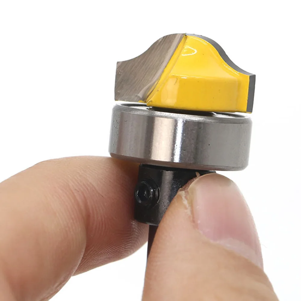 1Pc Carbide Alloy 1/4" 8mm 1/2'' Shank Milling Cutter Clear Arc Panel