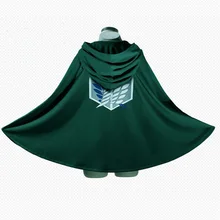 Ensen Attack On Titan Cloak Kyojin Scouting Legion Deep green font b anime b font font