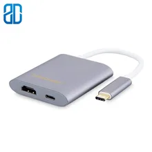 USB 3.0 Type C HDMI (3 1 P @ 60 Гц) + 1080 PD зарядный порт адаптер совместимый с