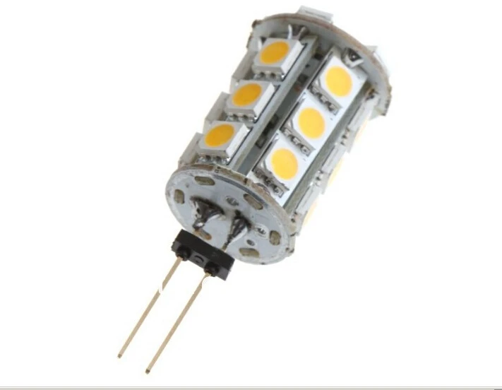 10X G4 24 LED SMD 5050 4 Вт 360 кабинет Блан RV Bateau ampoule lampe DC12V холодный белый теплый