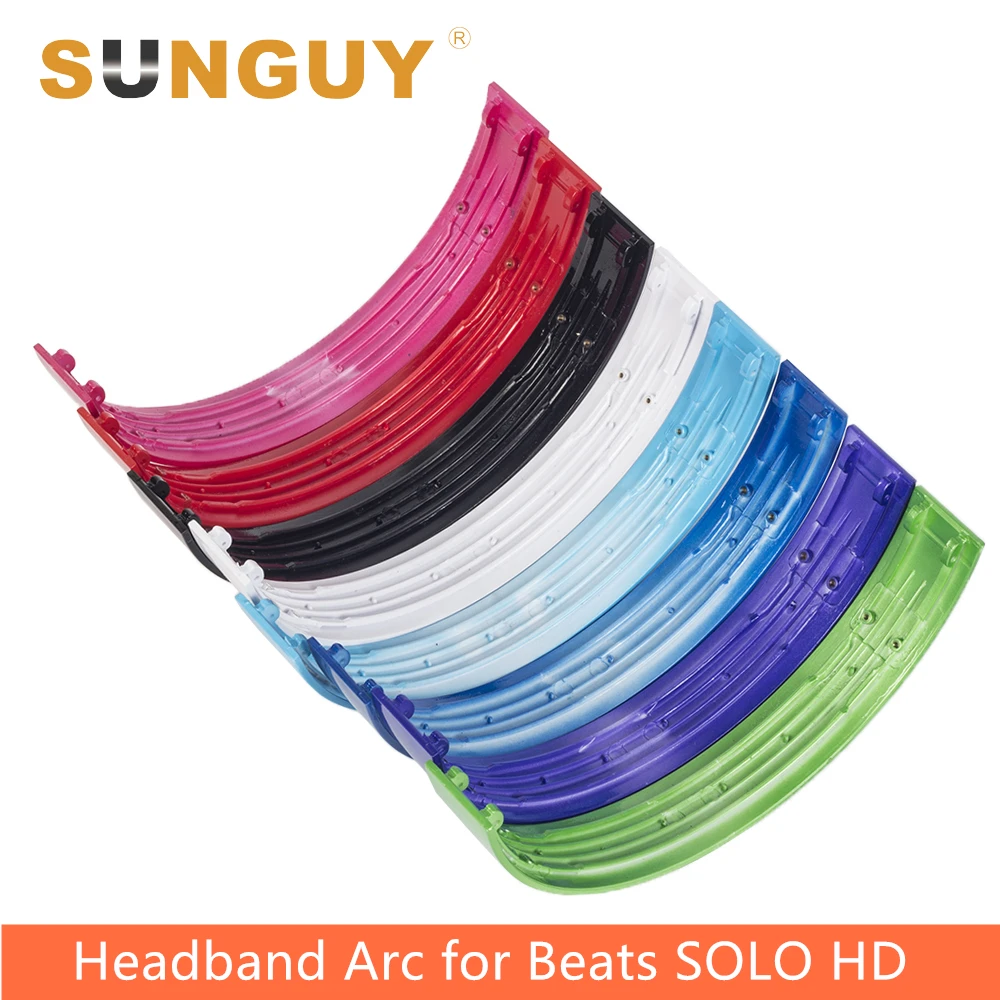 Replacement Headphone Parts Top Headband Arc for Beats Solo HD Wired Headphones Helmets Plastic