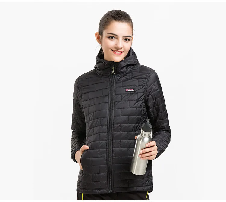 Векторная зимняя куртка для женщин, сверхлегкий теплый пуховик, хлопковое тонкое пальто, теплая водонепроницаемая верхняя одежда 60030