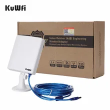 N218 150Mbps Wireless USB Adapter High Gain 14dBi Network Card Outdoor Waterproof 2.5km Wifi Receiver With Antenna 5m Cable