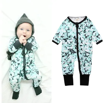 

Newborn infants baby boy and girl wear mickey even climb clothes conjoined ha garments