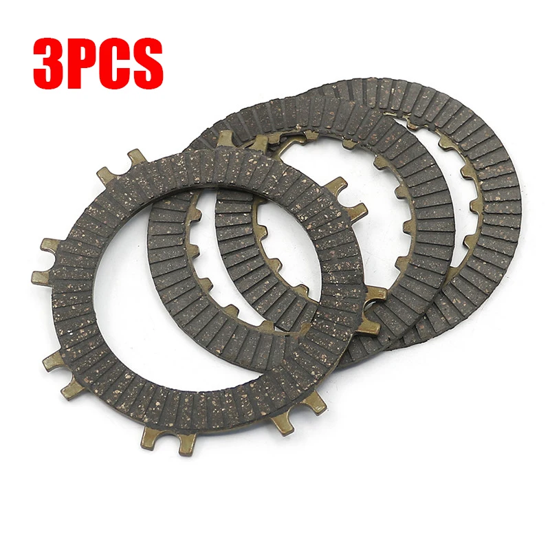 

(3) CLUTCH FRICTION PLATE DISC SET FOR Honda ZB50 1998 Z50R 79-99 Z50 Minitrail Mini Trail 50 Monkey Bike 69-78 XR70 97-03