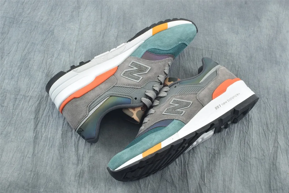 

2019 hot NEW BALANCE High-end American M997 women/men Complete Set of Abrasives Badminton Shoes