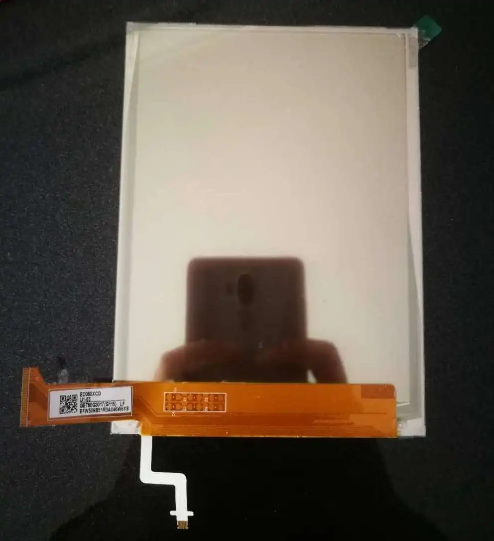 Tela Lcd Ed060xcd com Tela Lcd E-ink Polegadas com Luz de Fundo sem Toque Leitor de Vidro E-books - Imagem 5