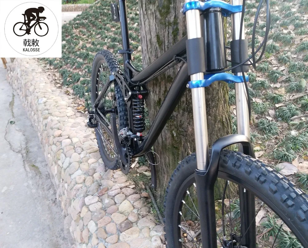 Flash Deal Kalosse 3X9S aluminum alloy Soft-tail frame M4000 Hydraulic brakes mountain bicycle 26*2.35inch 27 speed 4 Flash Deal Kalosse 3X9S aluminum alloy Soft-tail frame M4000 Hydraulic brakes mountain bicycle 26*2.35inch 27 speed 4