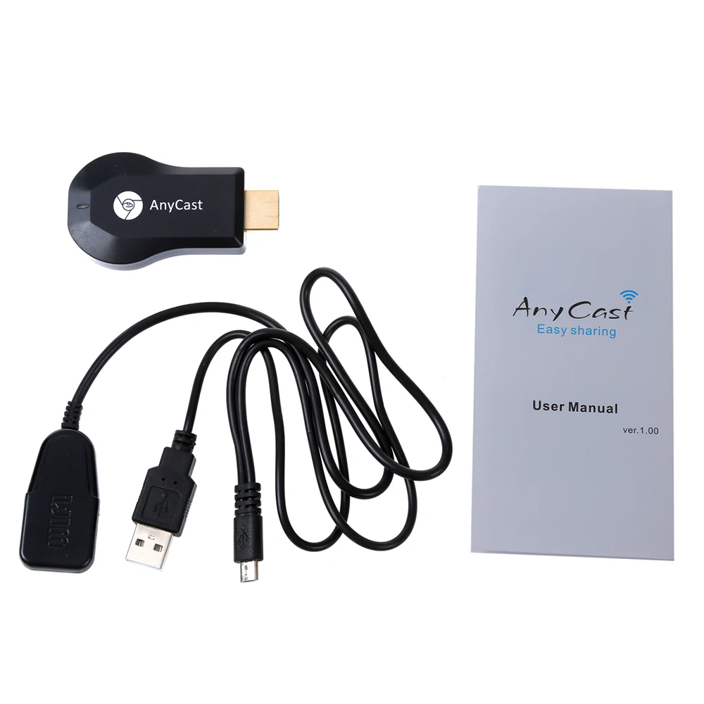 Адаптер Anycast M2 Plus Miracast для телевизора Wi Fi дисплей зеркальный приемник адаптер