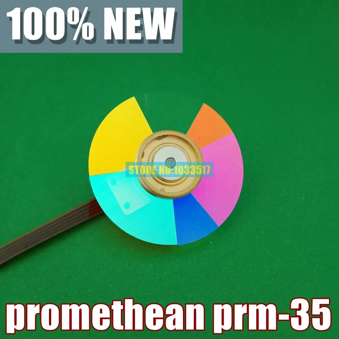 Оригинальное цветное колесо проектора 3797730600 для цветных колес Promethean PRM35, 6 сегментов 44 мм