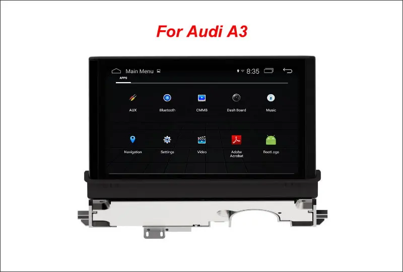 Discount Liislee Car Android Multimedia For Audi A3 2016 Stereo Video Radio BT FM TV RDS WIFI CD DVD Player GPS Map NAV Navigation System 2 Discount Liislee Car Android Multimedia For Audi A3 2016 Stereo Video Radio BT FM TV RDS WIFI CD DVD Player GPS Map NAV Navigation System 2