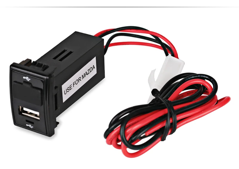 Автомобильное зарядное устройство с двумя USB портами для Mazda Honda Suzuki Mitsubishi|usb charger